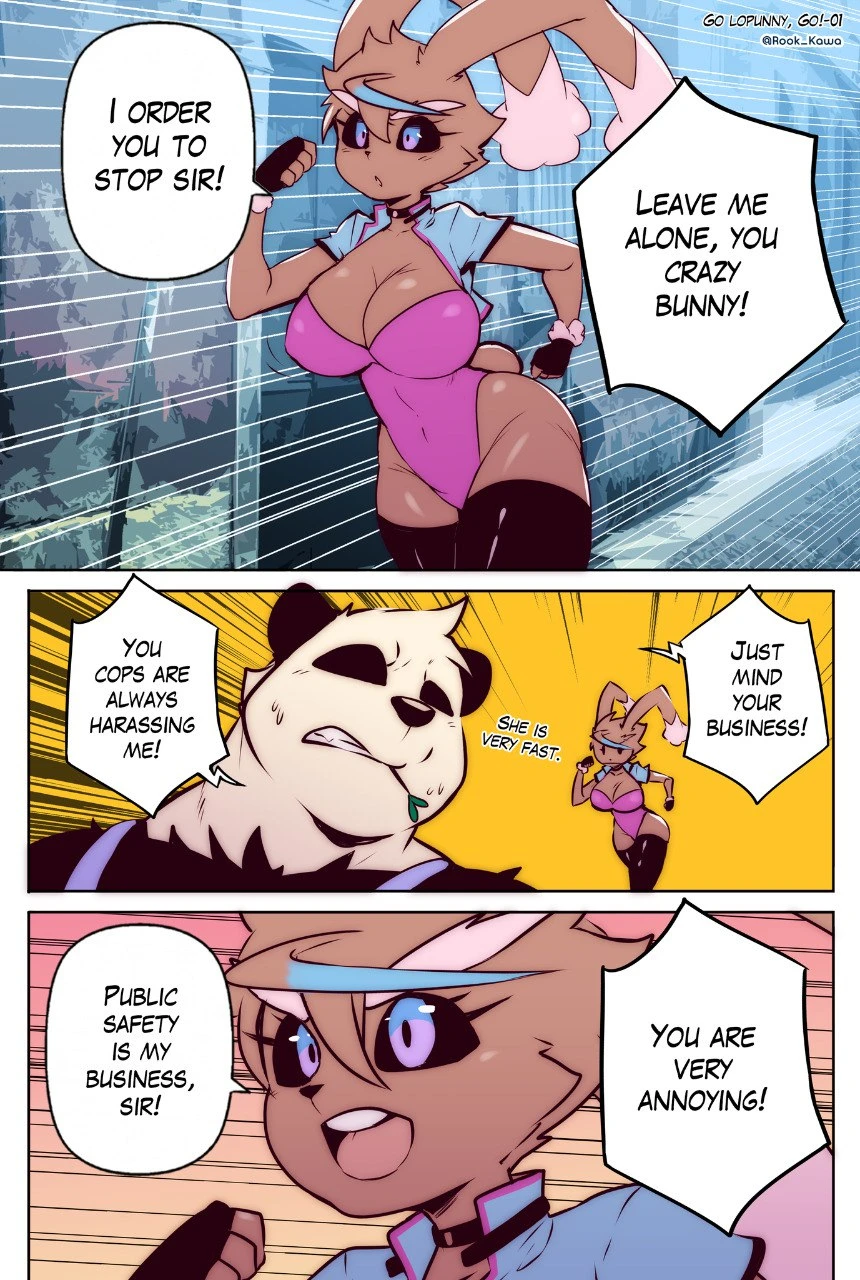 Go, Lopunny, Go! porn comic picture 1