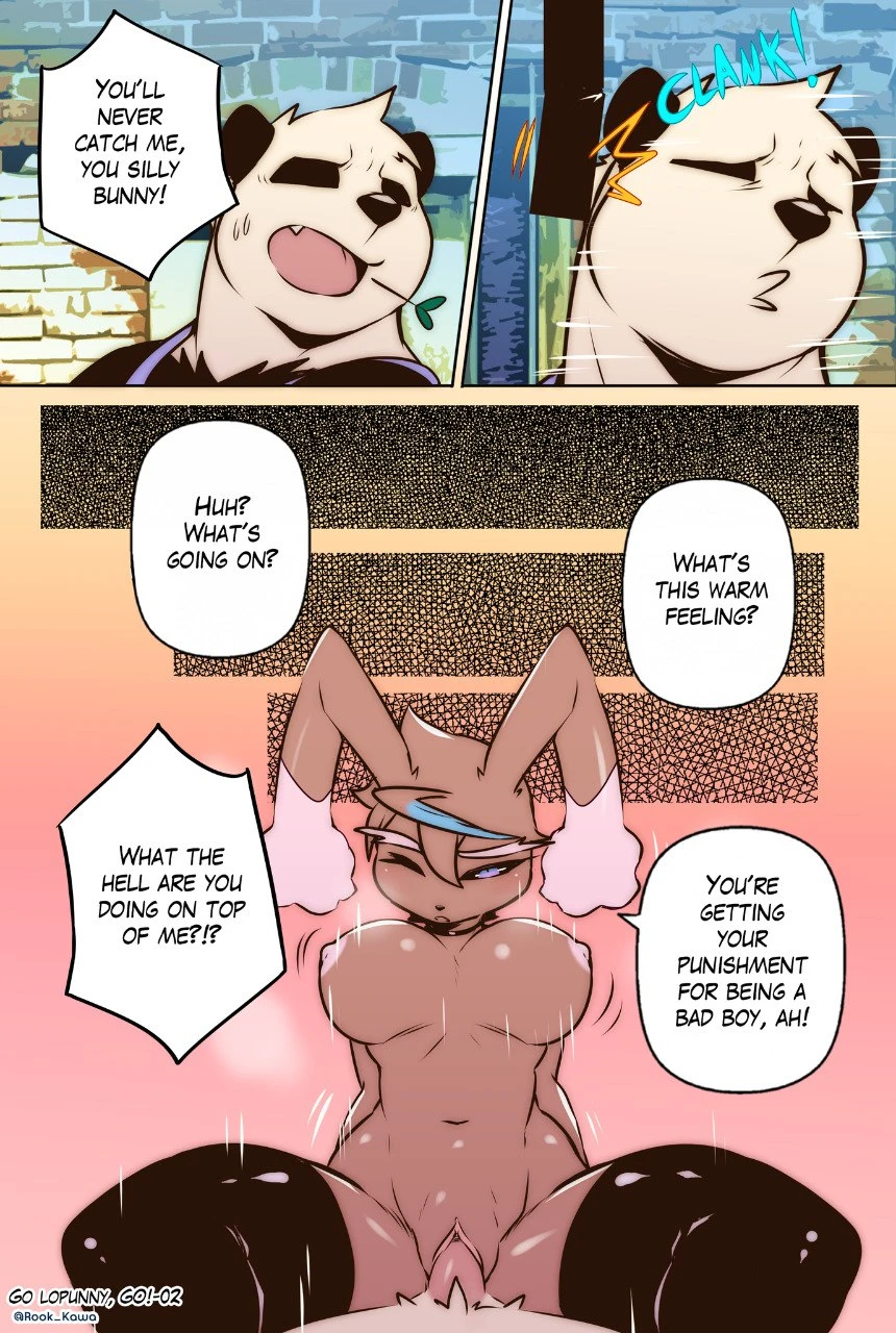 Go, Lopunny, Go! porn comic picture 2