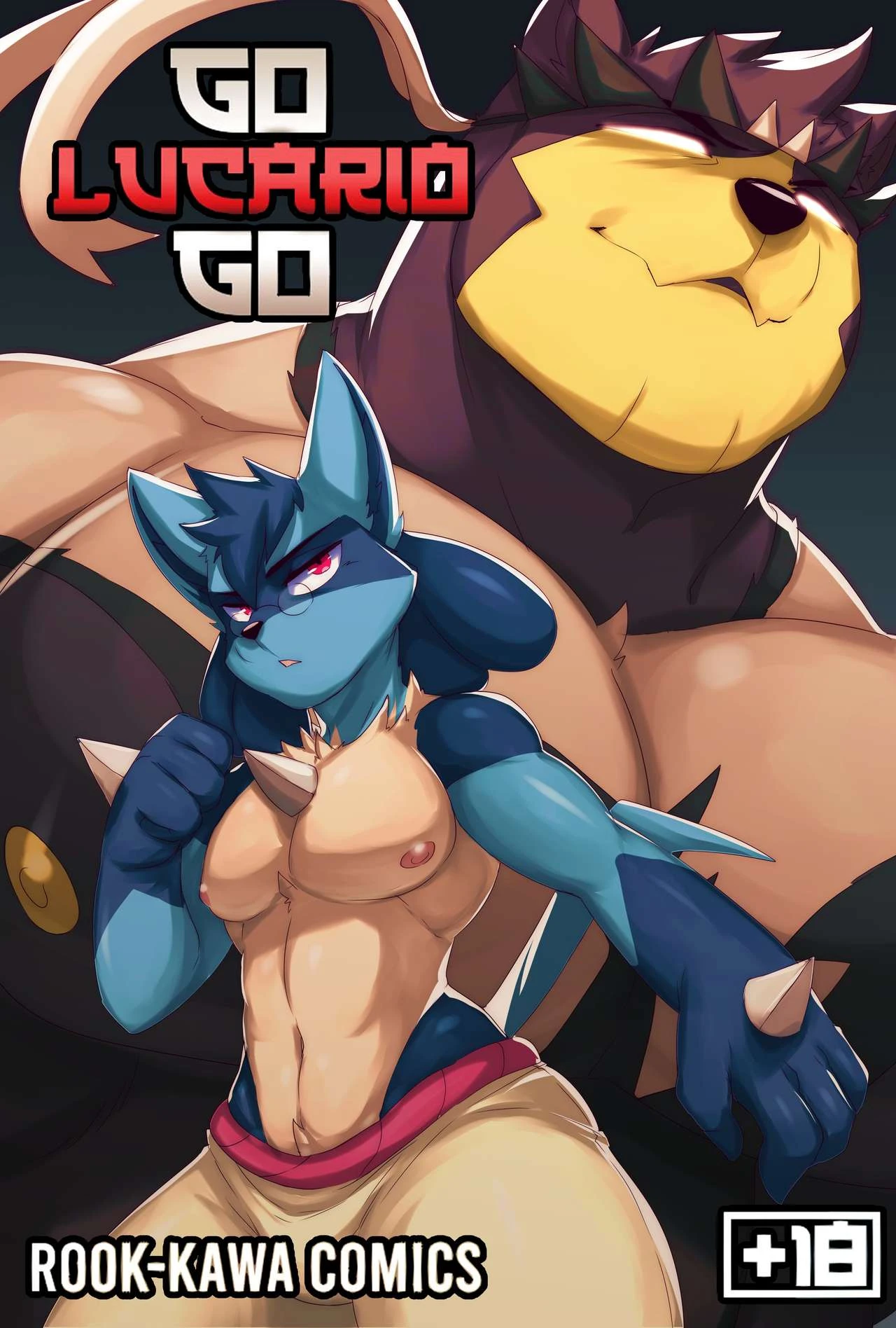 Go Lucario, GO! porn comic picture 1