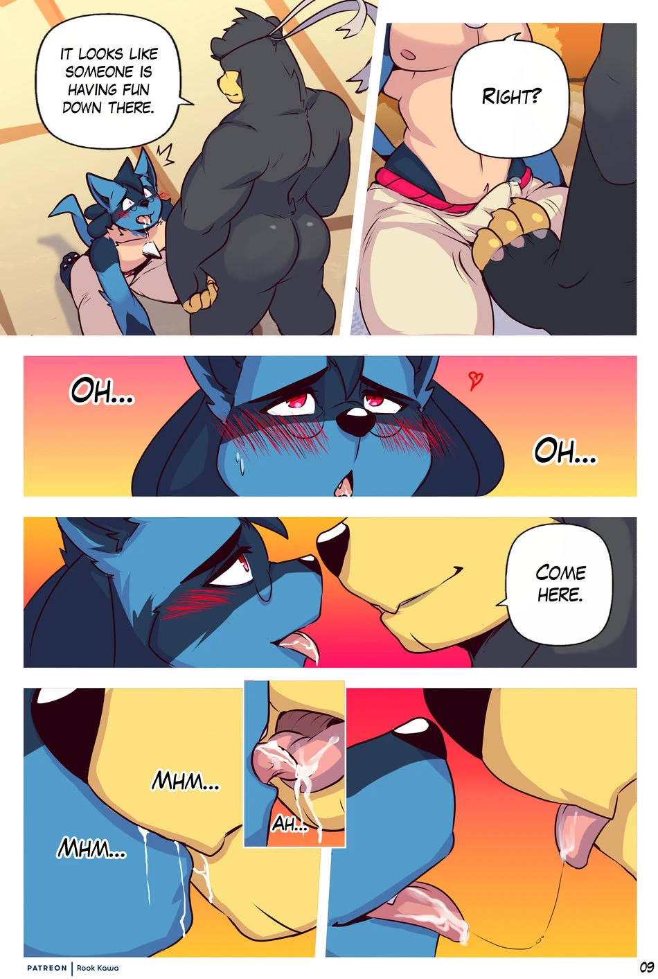 Go Lucario, GO! porn comic picture 10