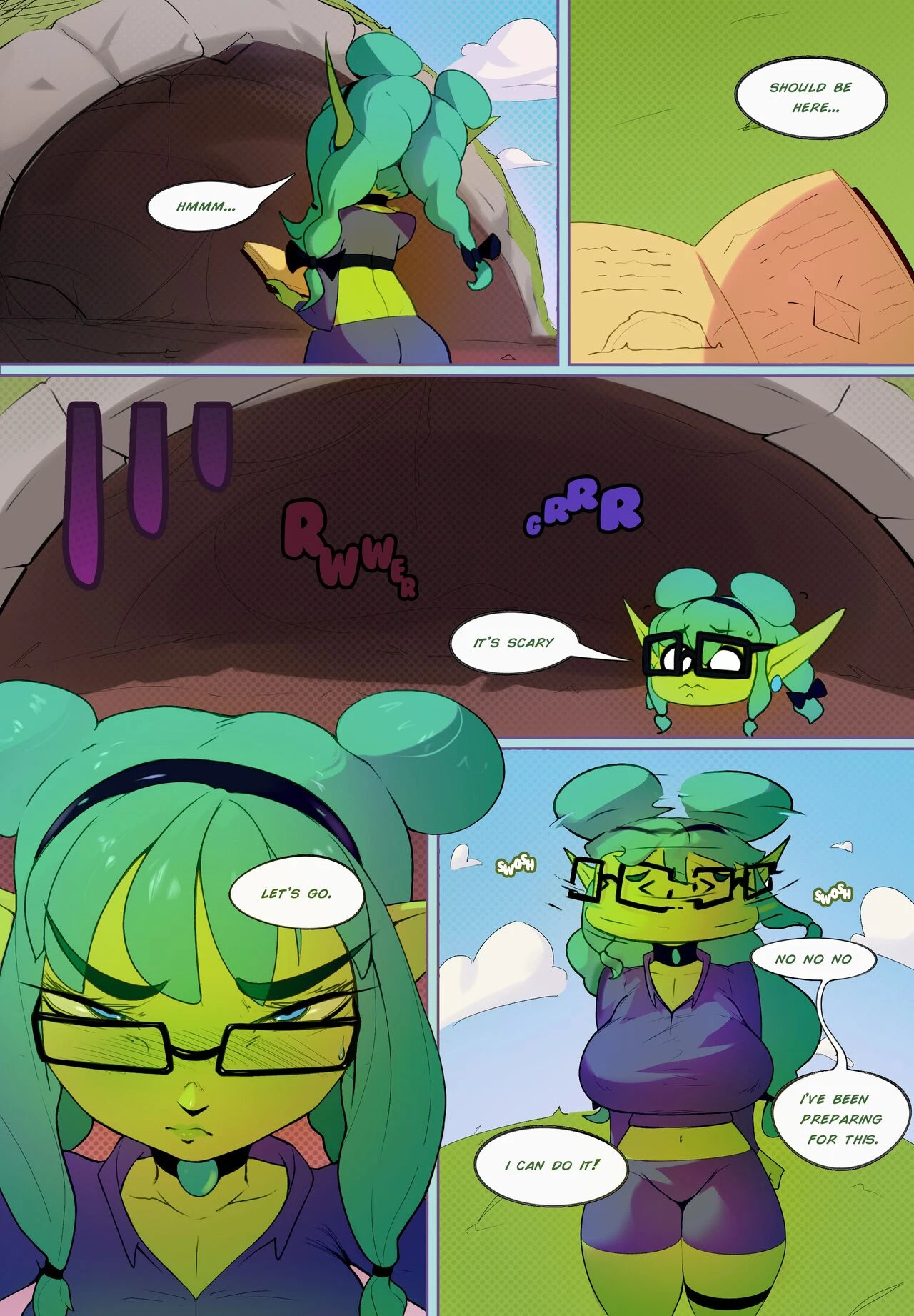 Goblin Adventures porn comic picture 2