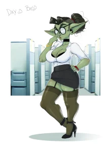 Goblin Boss porn comic picture 1