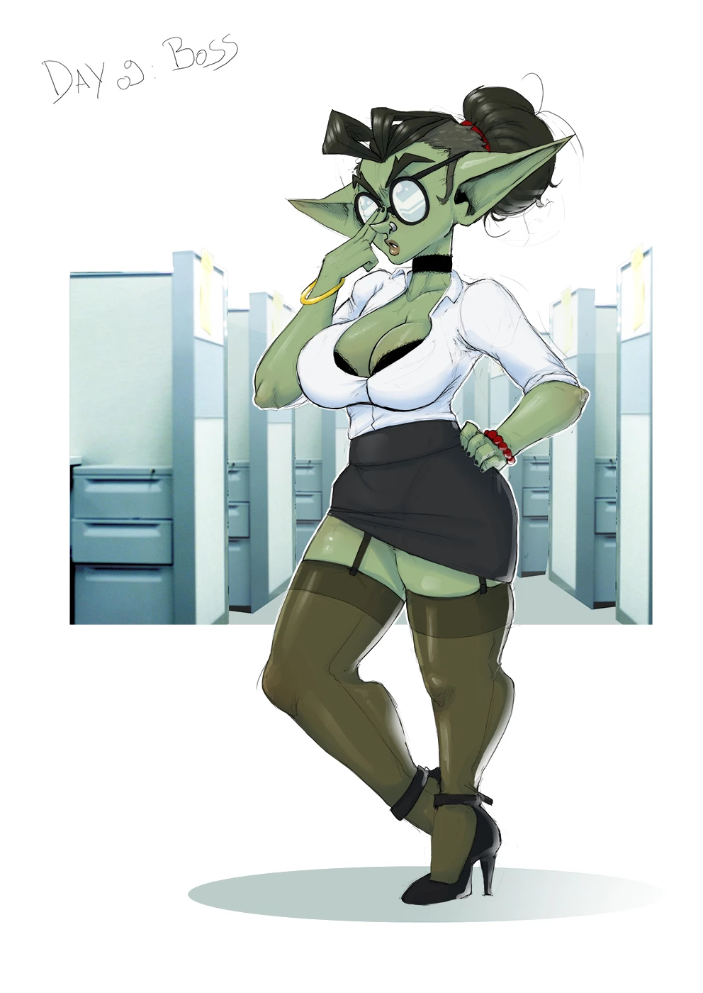 Goblin Boss porn comic picture 1