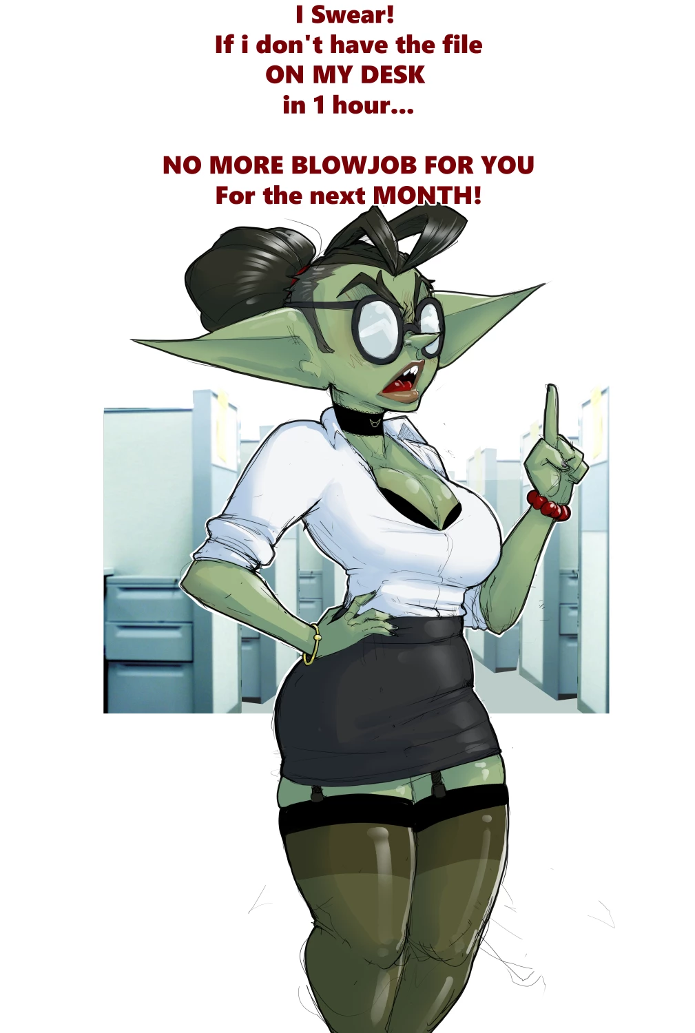 Goblin Boss porn comic picture 13