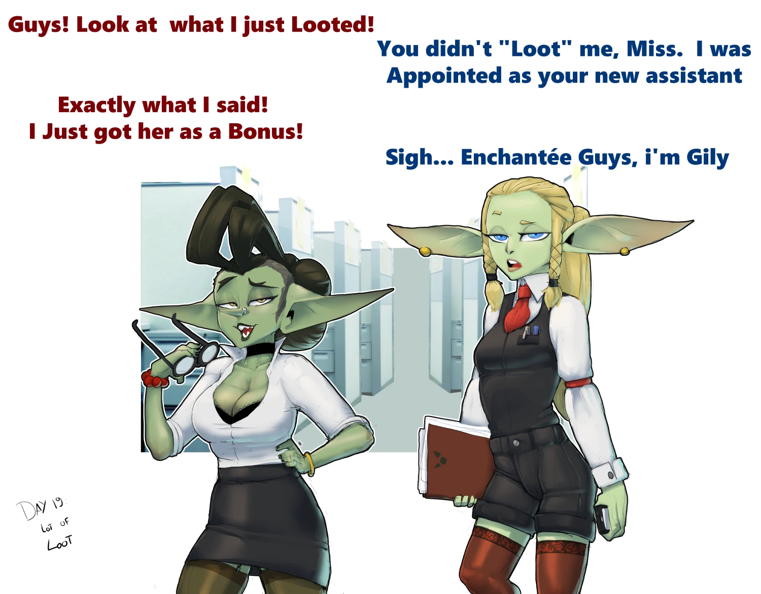 Goblin Boss porn comic picture 27