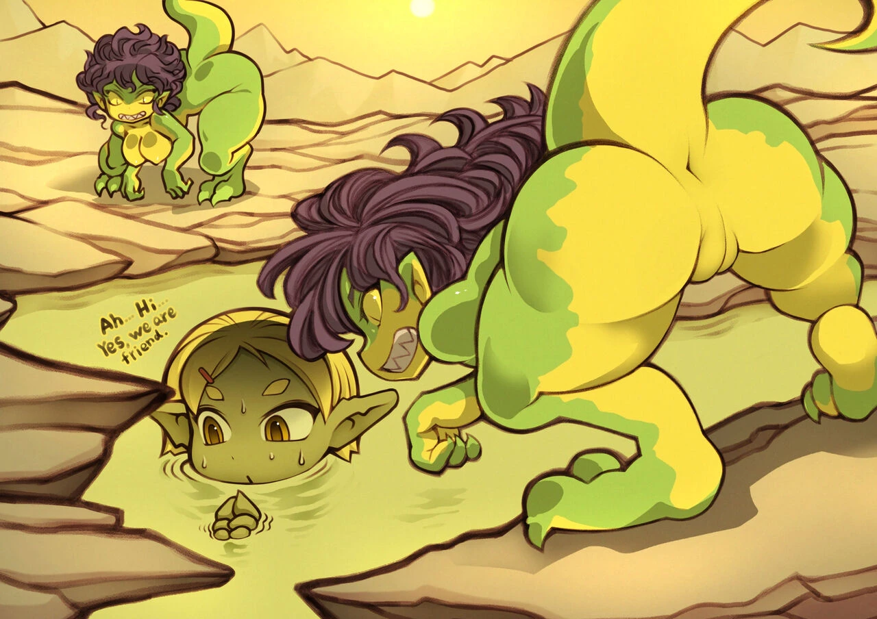 Goblin Girls porn comic picture 50