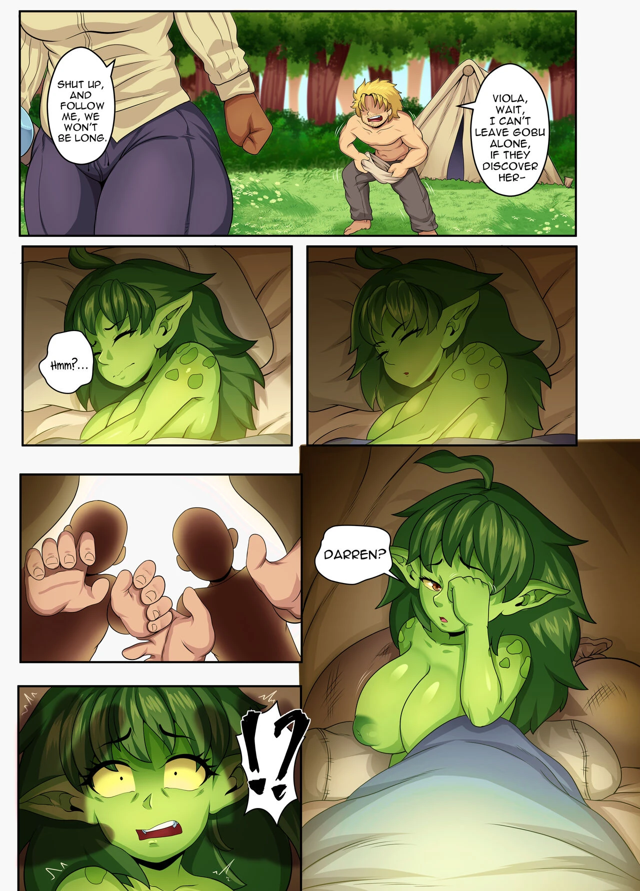 Goblin Treasure 6 porn comic picture 3