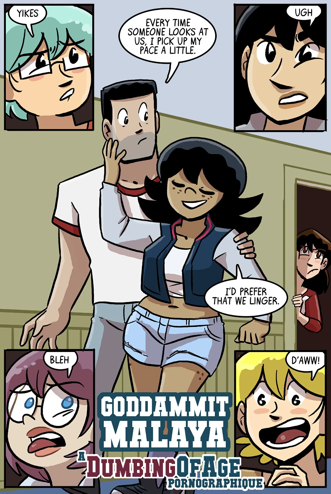 Goddammit Malaya porn comic picture 1