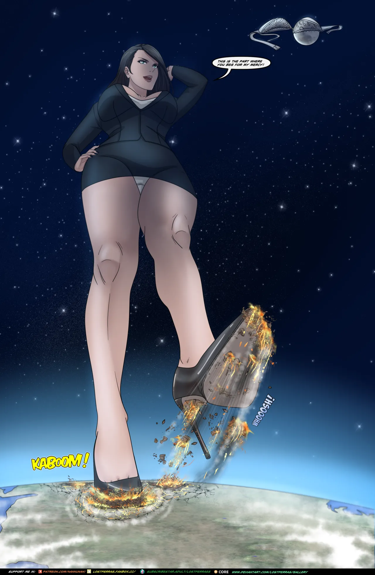 Goddess Elizabeth Queen of Earth porn comic picture 19