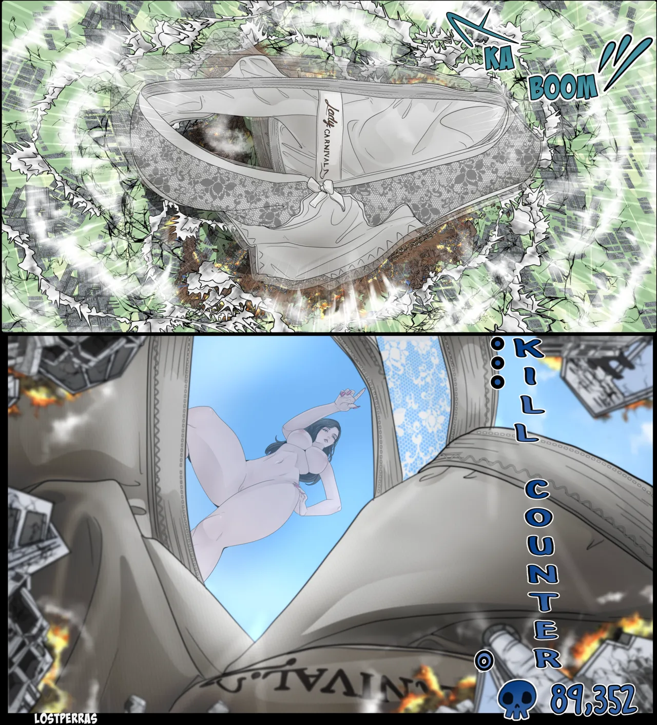 Goddess Elizabeth Queen of Earth porn comic picture 38