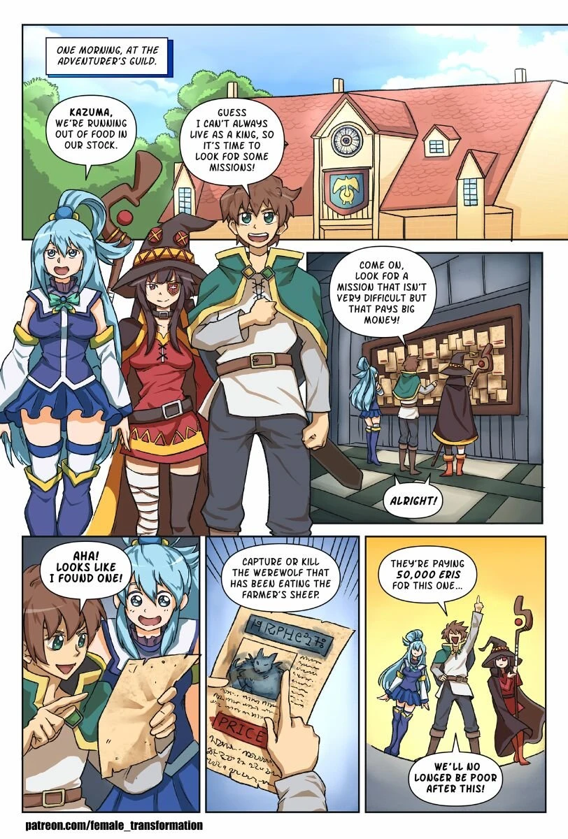 God's Blessing on this Wonderful Moon! porn comic picture 3