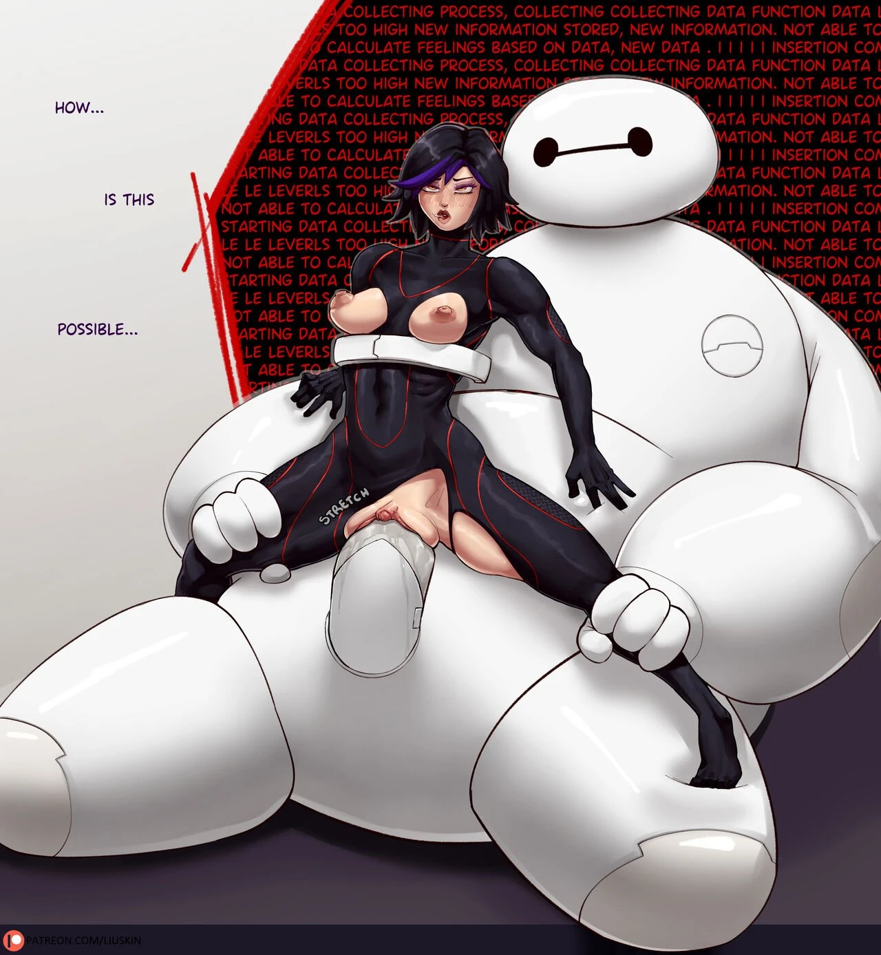 GoGo & Baymax porn comic picture 3