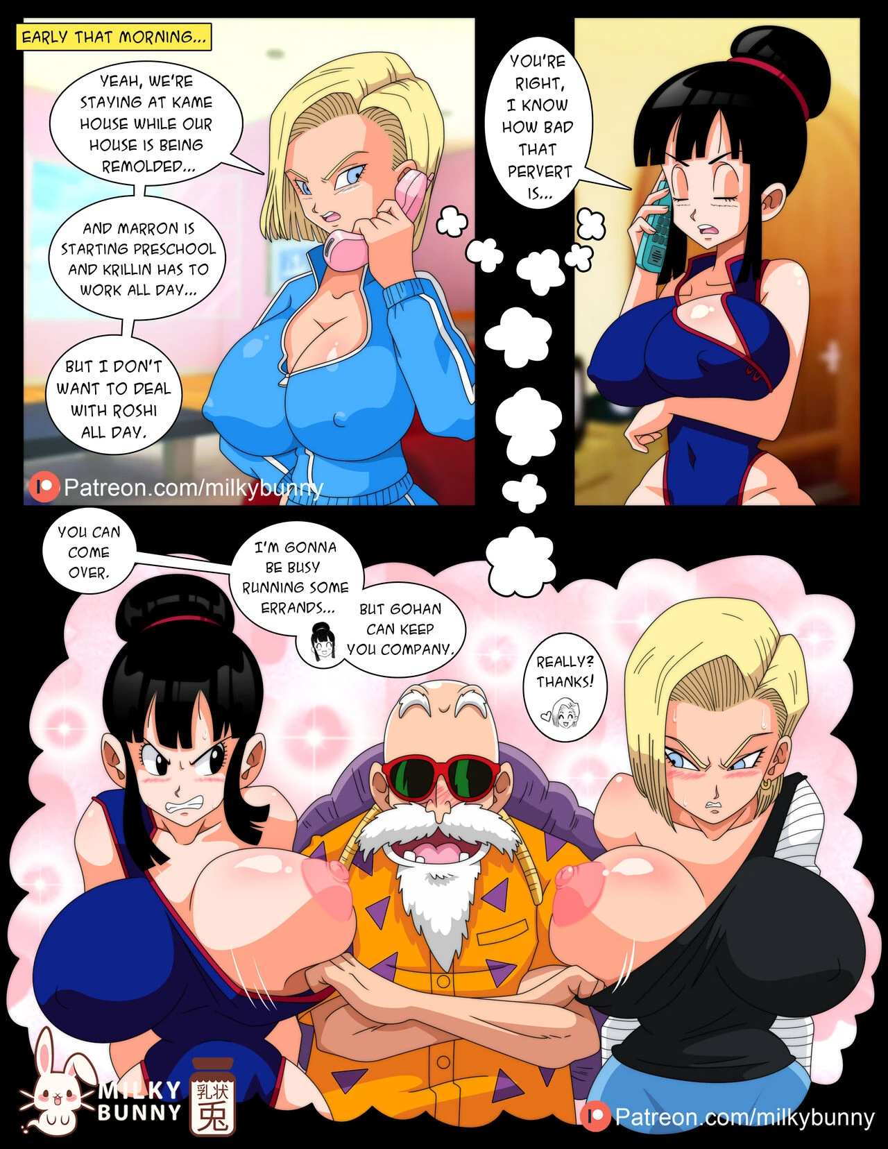 Gohan Conquers porn comic picture 2