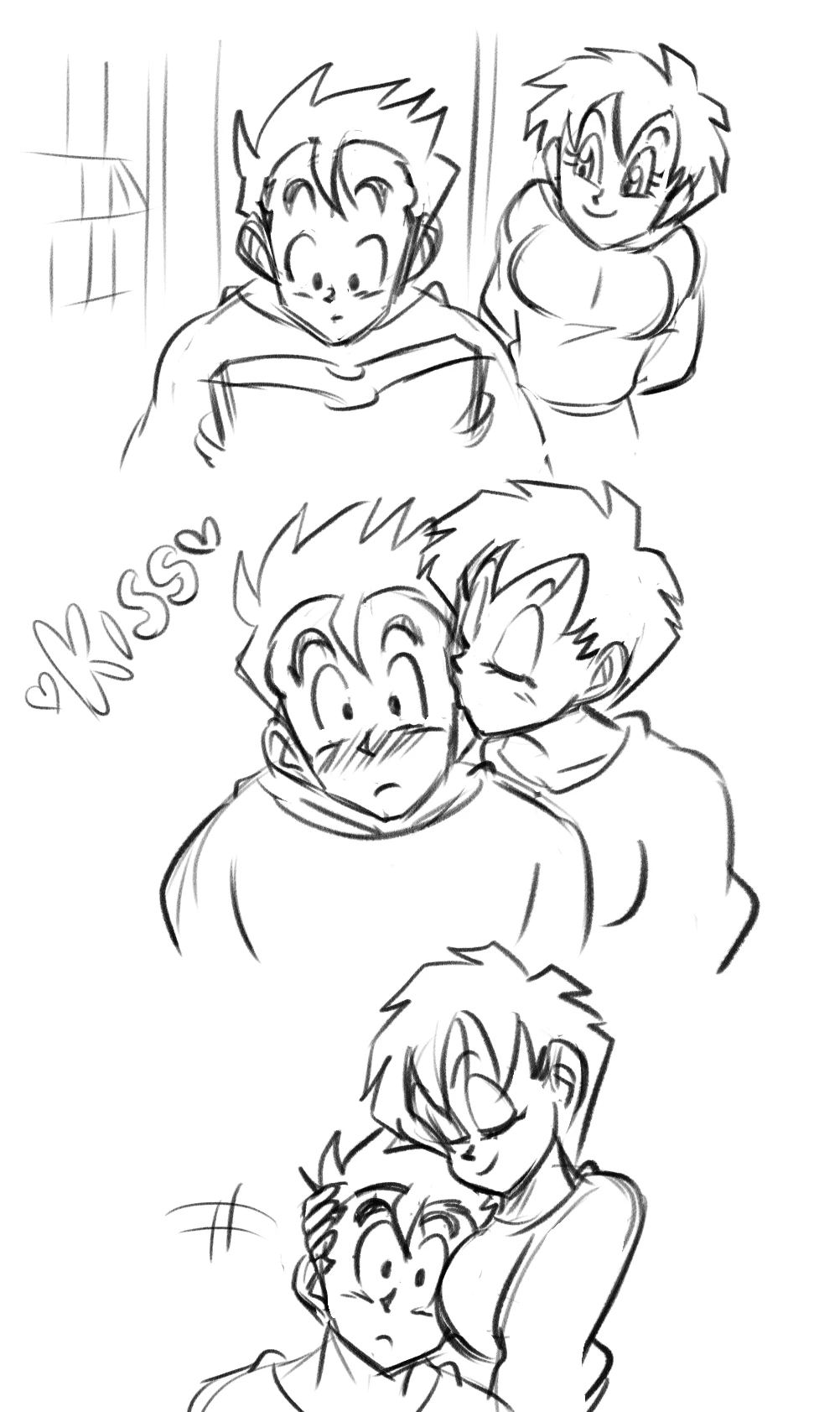 Gohan learns something new porn comic picture 2