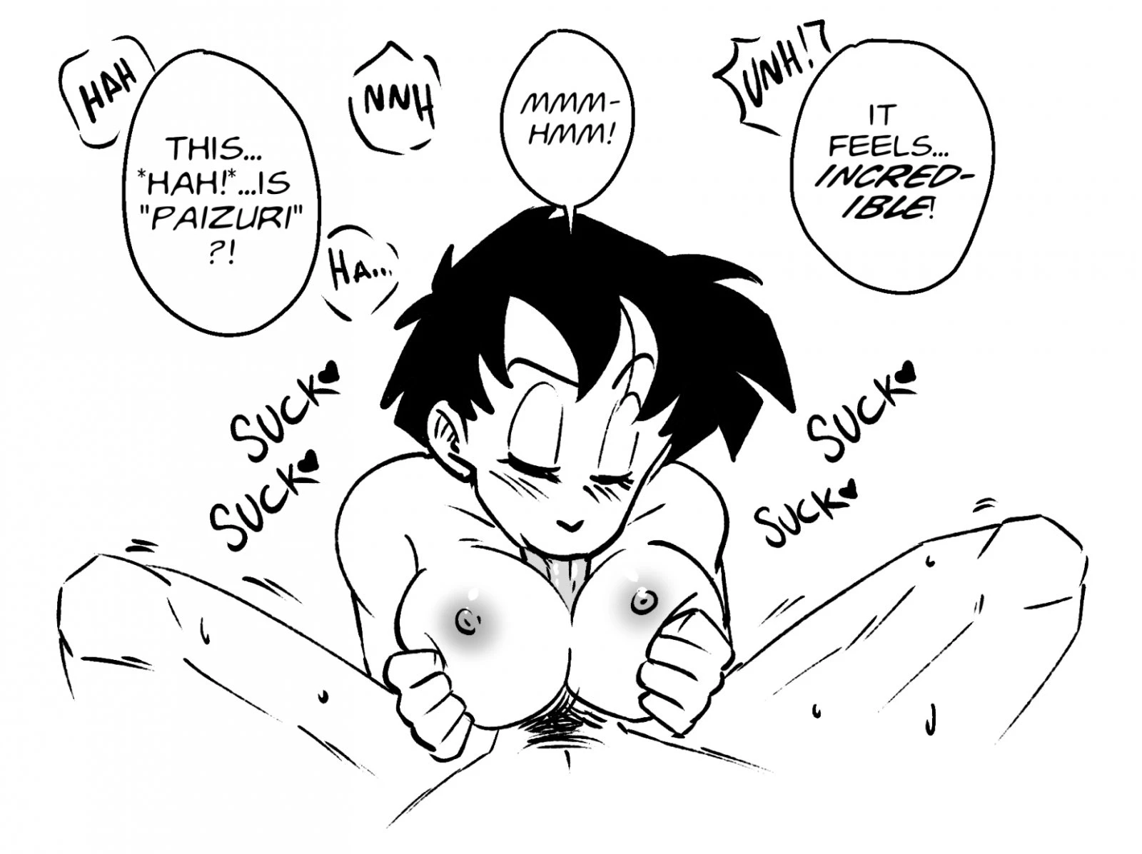 Gohan learns something new porn comic picture 8