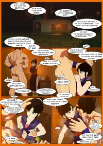 Gohan x Videl as Chi-Chi! porn comic picture 1