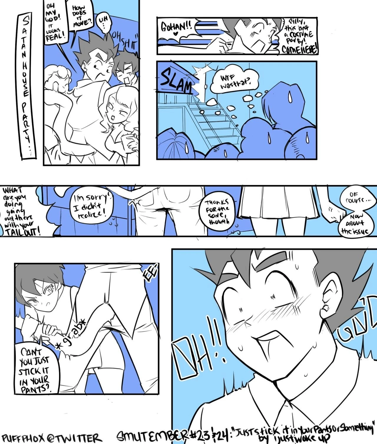 Gohan x Videl Sex Life One-Shots porn comic picture 29