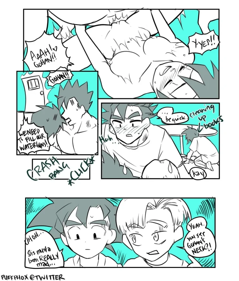 Gohan x Videl Sex Life One-Shots porn comic picture 32