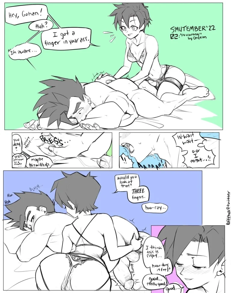 Gohan x Videl Sex Life One-Shots porn comic picture 8