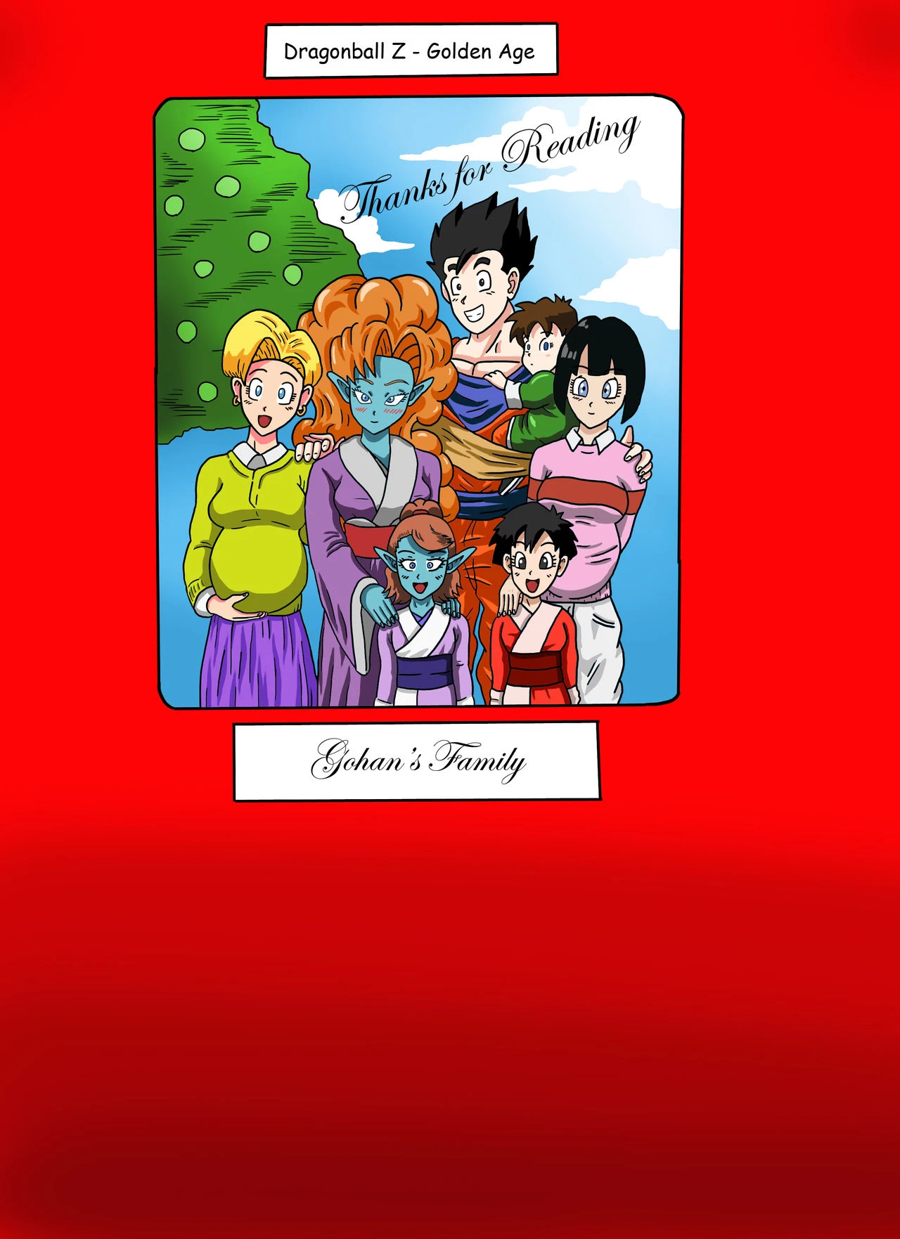 Gohan X Zangya: Fiery Lake porn comic picture 36