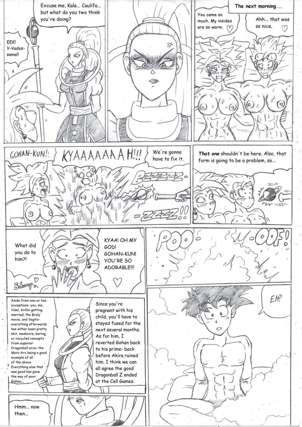 Gohan's First Date porn comic picture 32