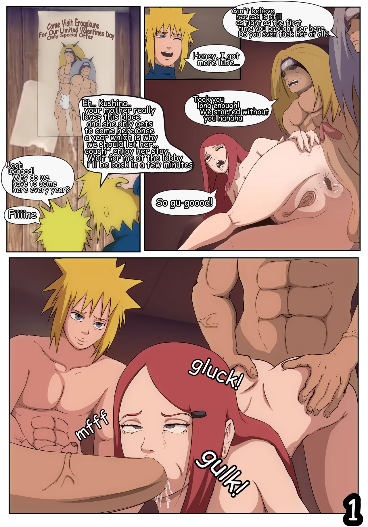 Gold And Silver Brothers Valentines Special porn comic picture 2