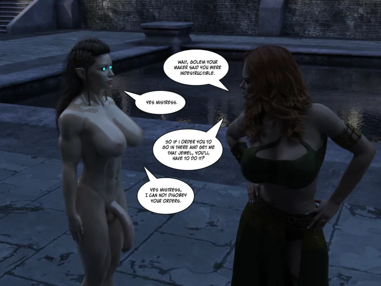 Golem Maker porn comic picture 37