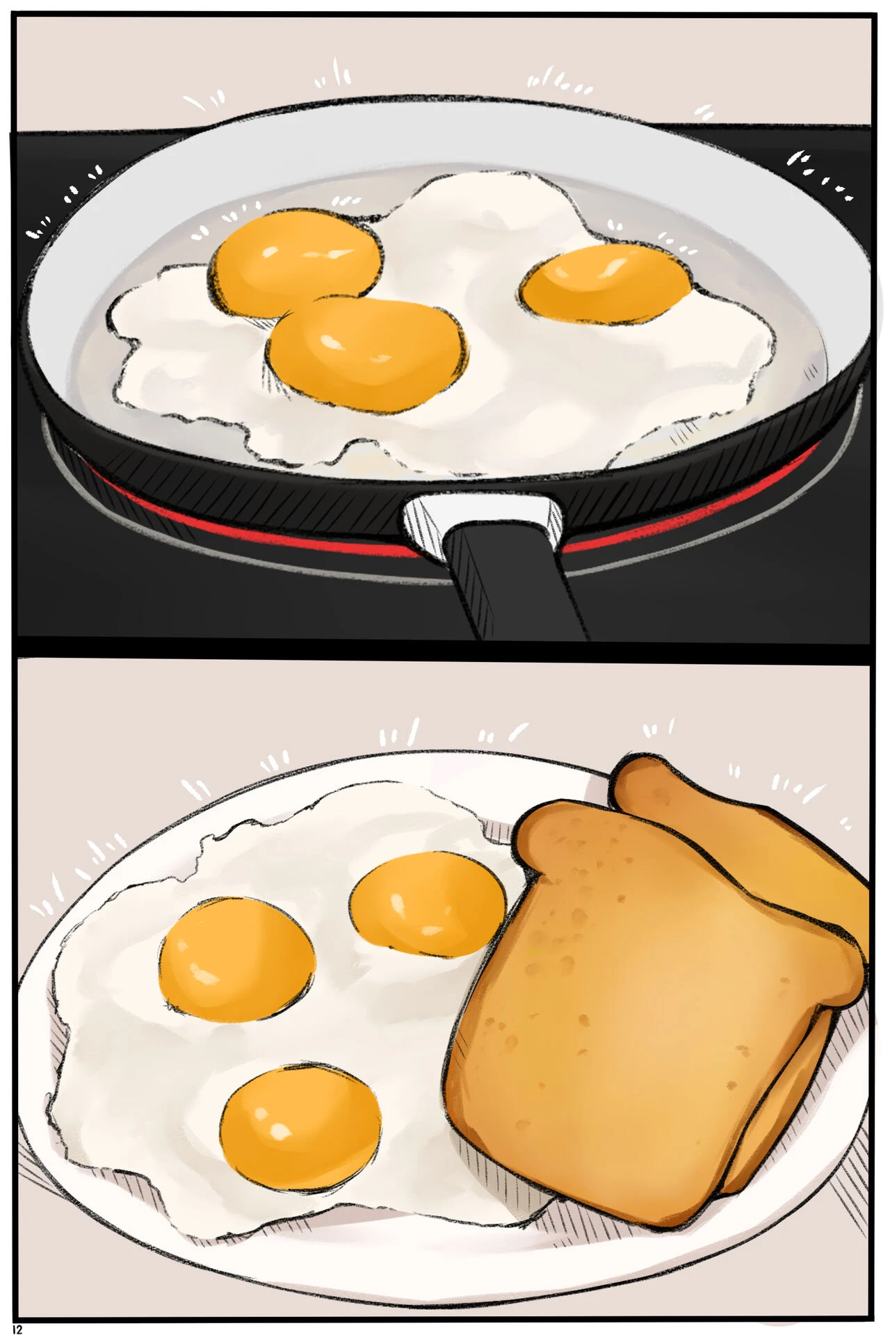 Gone for a Week porn comic picture 13