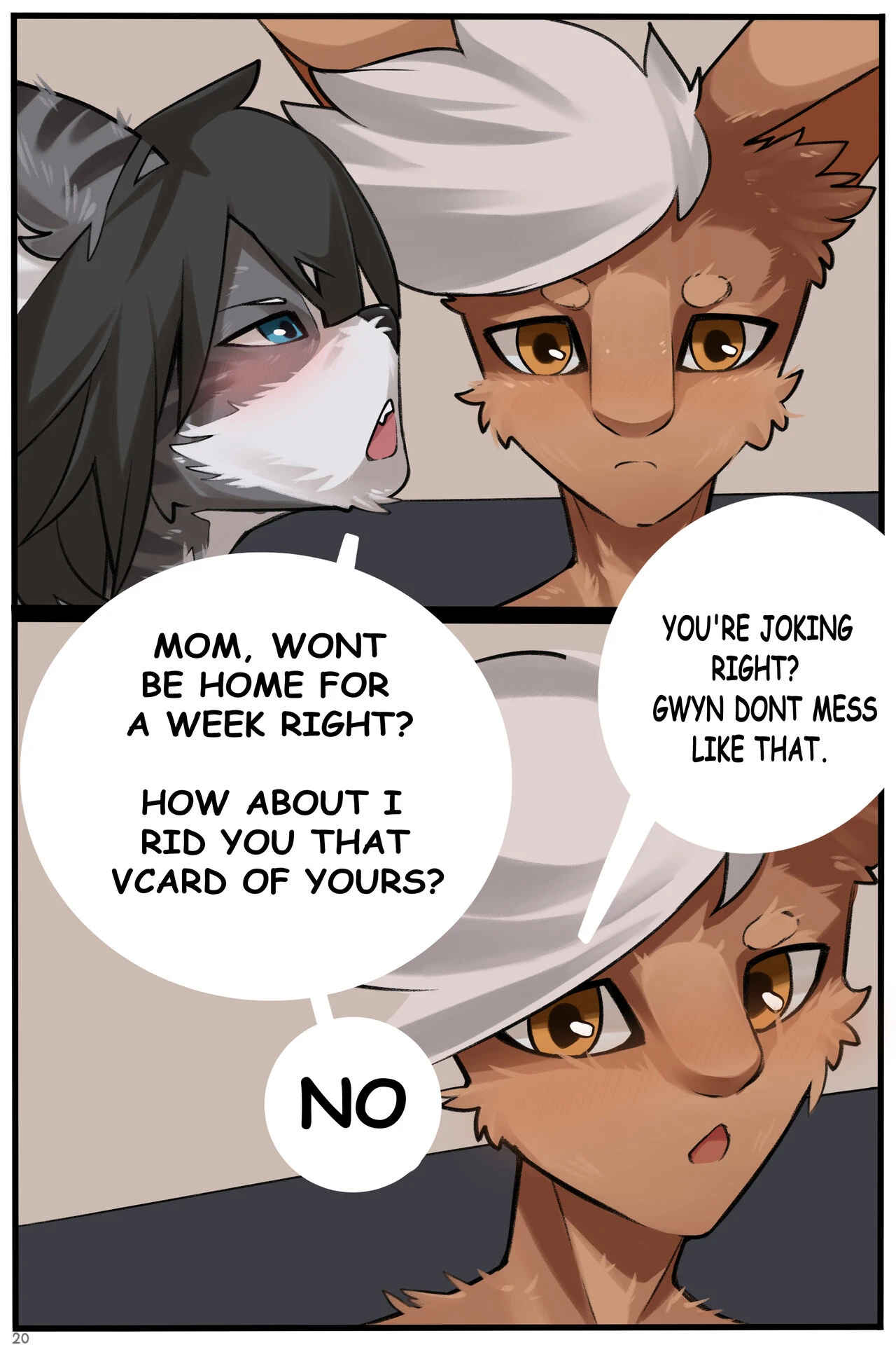 Gone for a Week porn comic picture 21