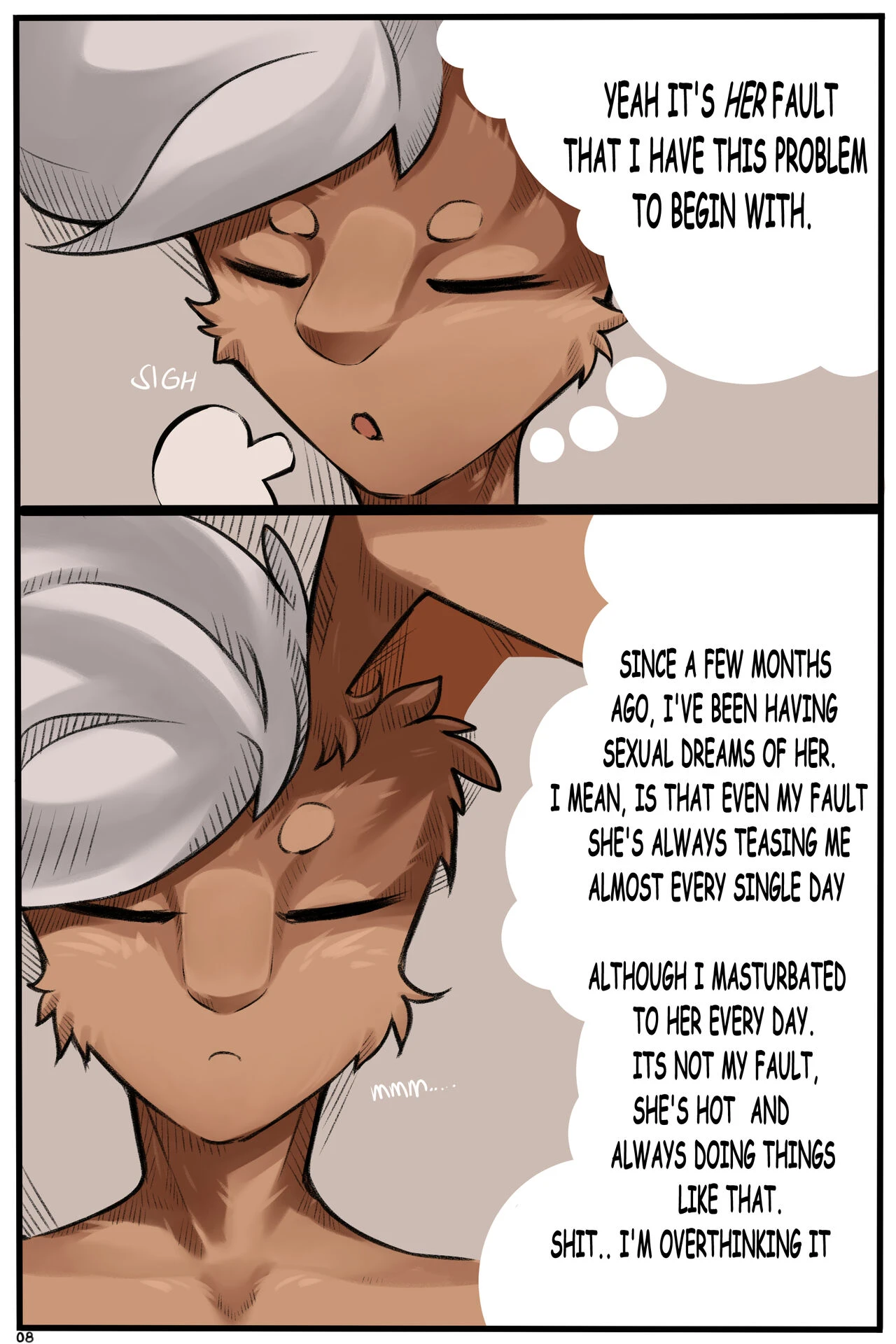 Gone for a Week porn comic picture 9