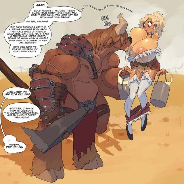Good Knight porn comic picture 1