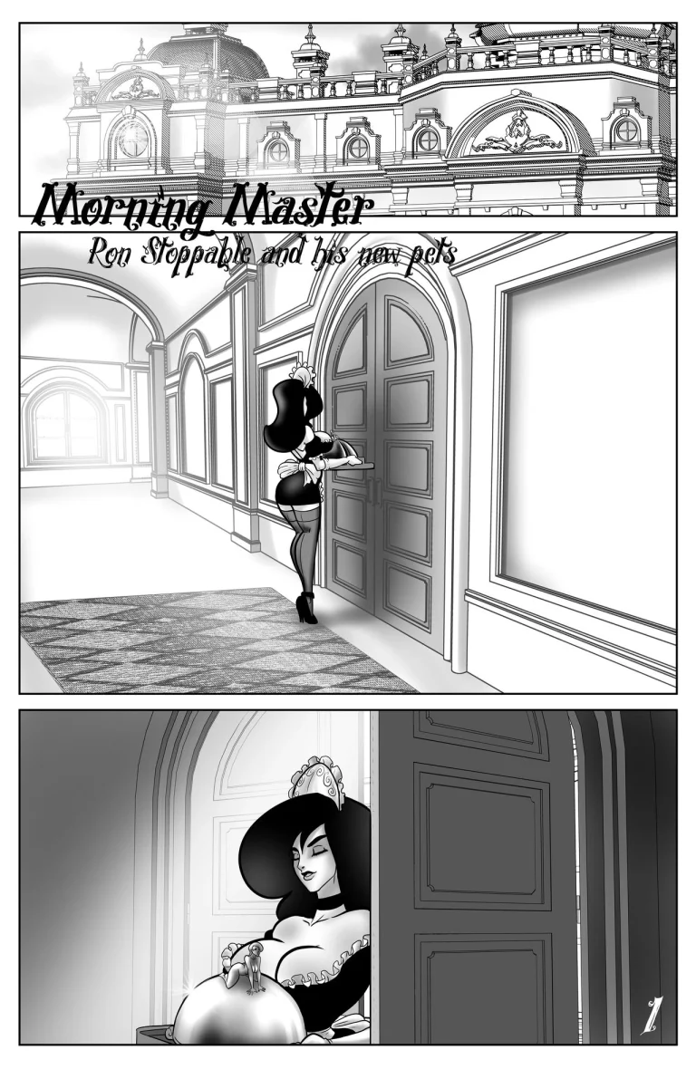 Good Morning Master porn comic picture 4