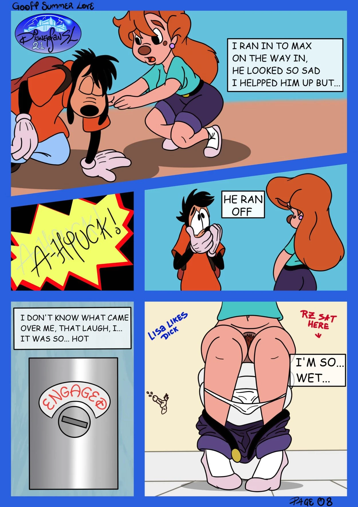 #GoofySummerLove Chapter 01 - A Goofy Movie porn comic picture 12