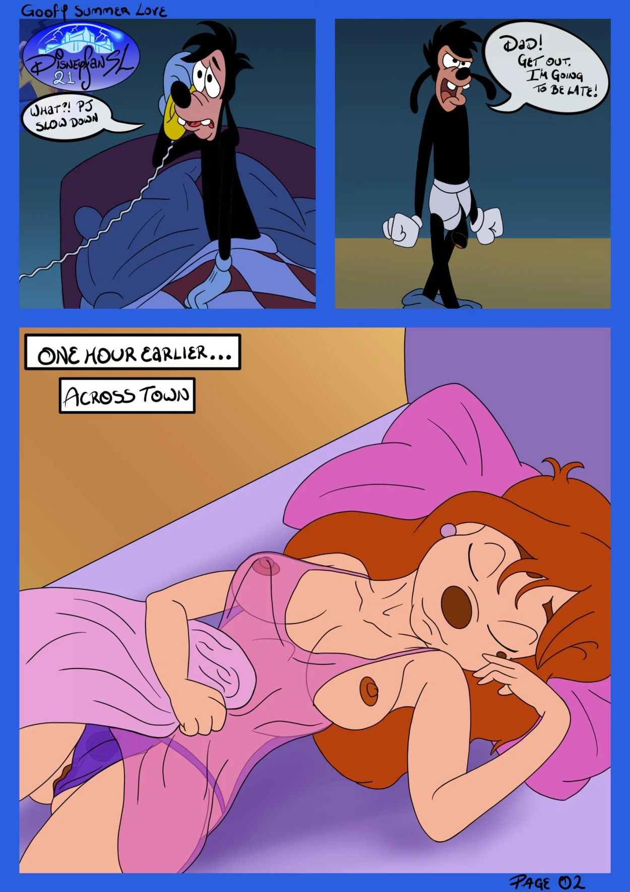 #GoofySummerLove Chapter 01 - A Goofy Movie porn comic picture 6