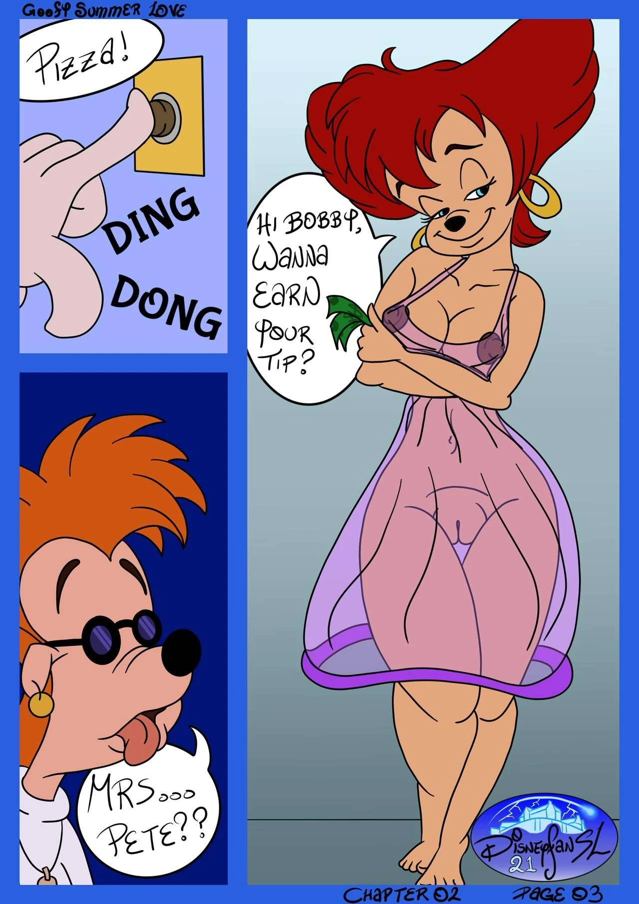#GoofySummerLove Chapter 02 - Home Alone porn comic picture 7
