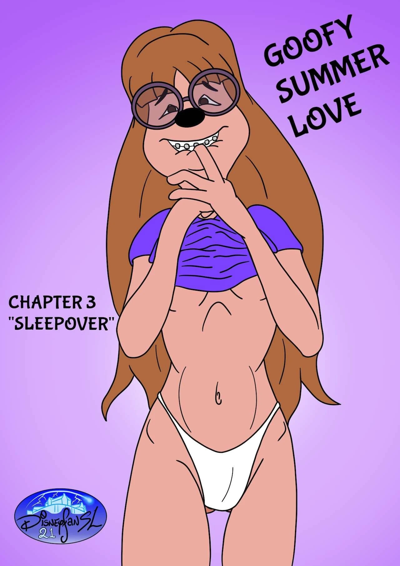#GoofySummerLove Chapter 03 - Sleepover porn comic picture 1