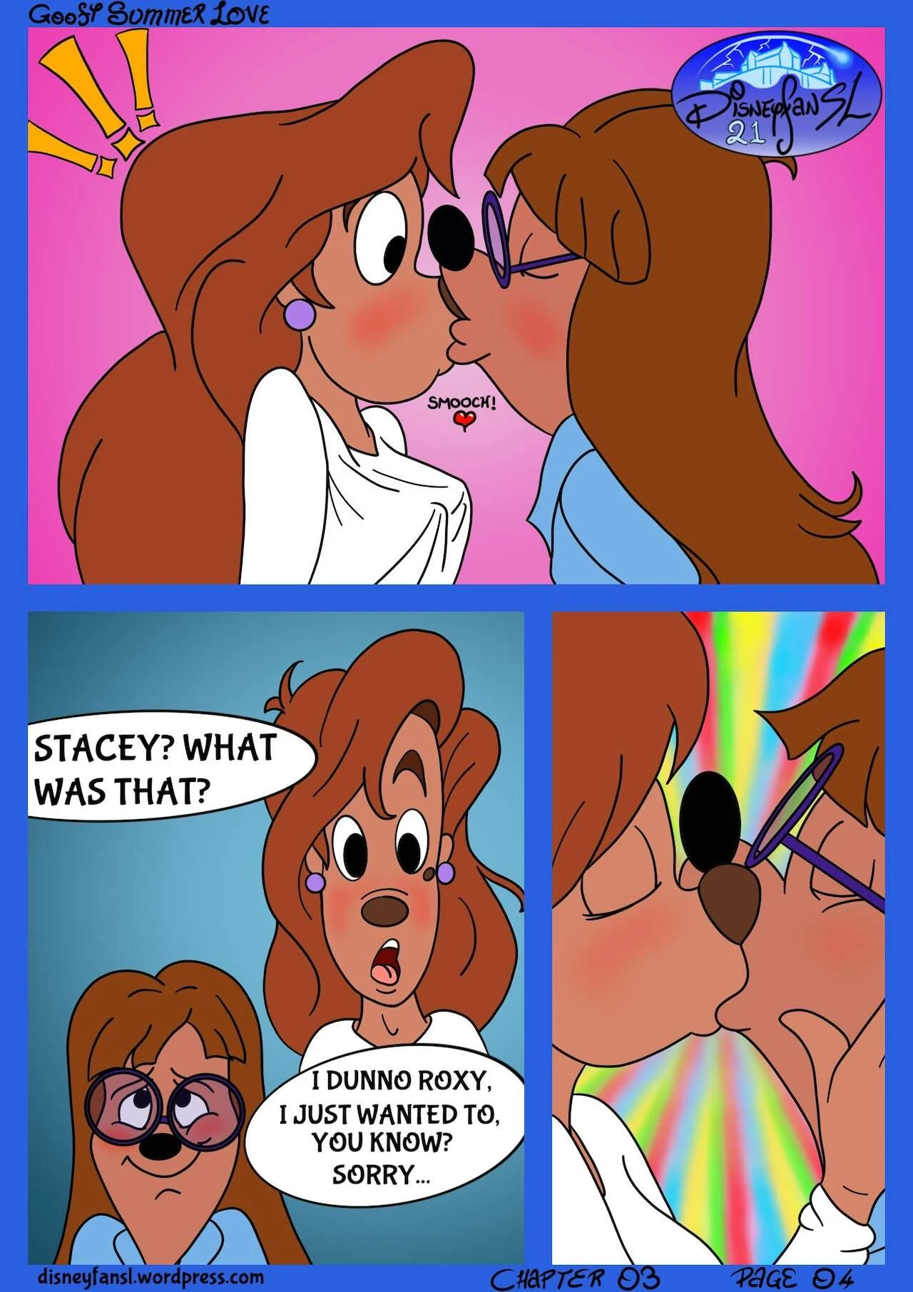#GoofySummerLove Chapter 03 - Sleepover porn comic picture 6