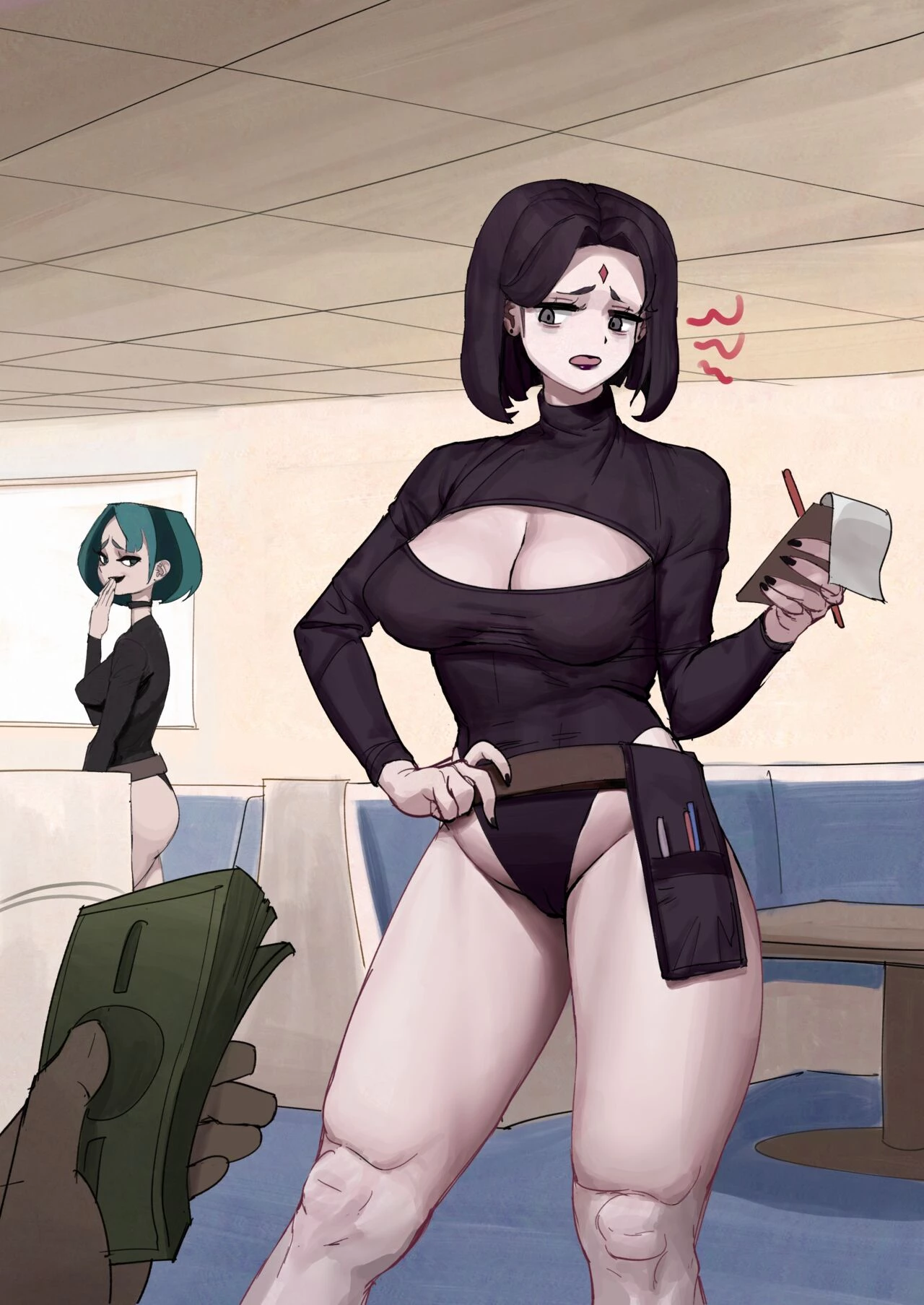 Goth IHOP - Raven porn comic picture 11