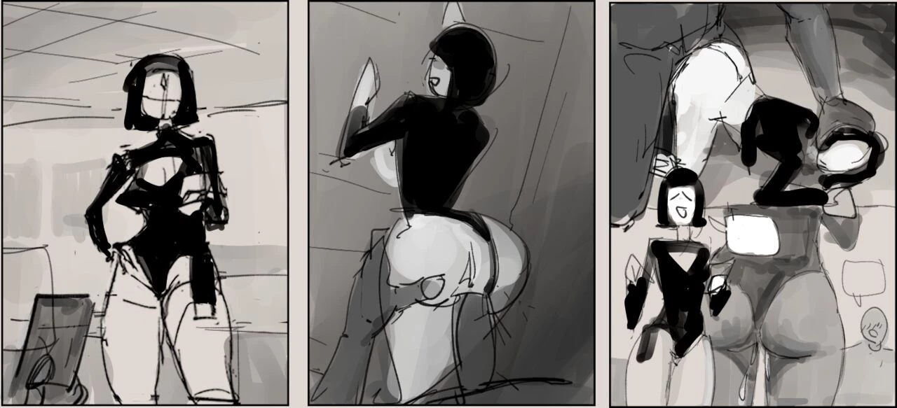 Goth IHOP - Raven porn comic picture 14