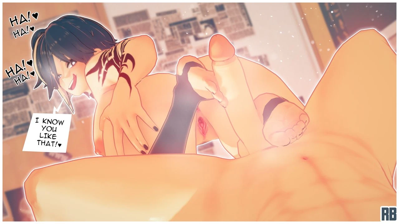 Goth Tomboy porn comic picture 3