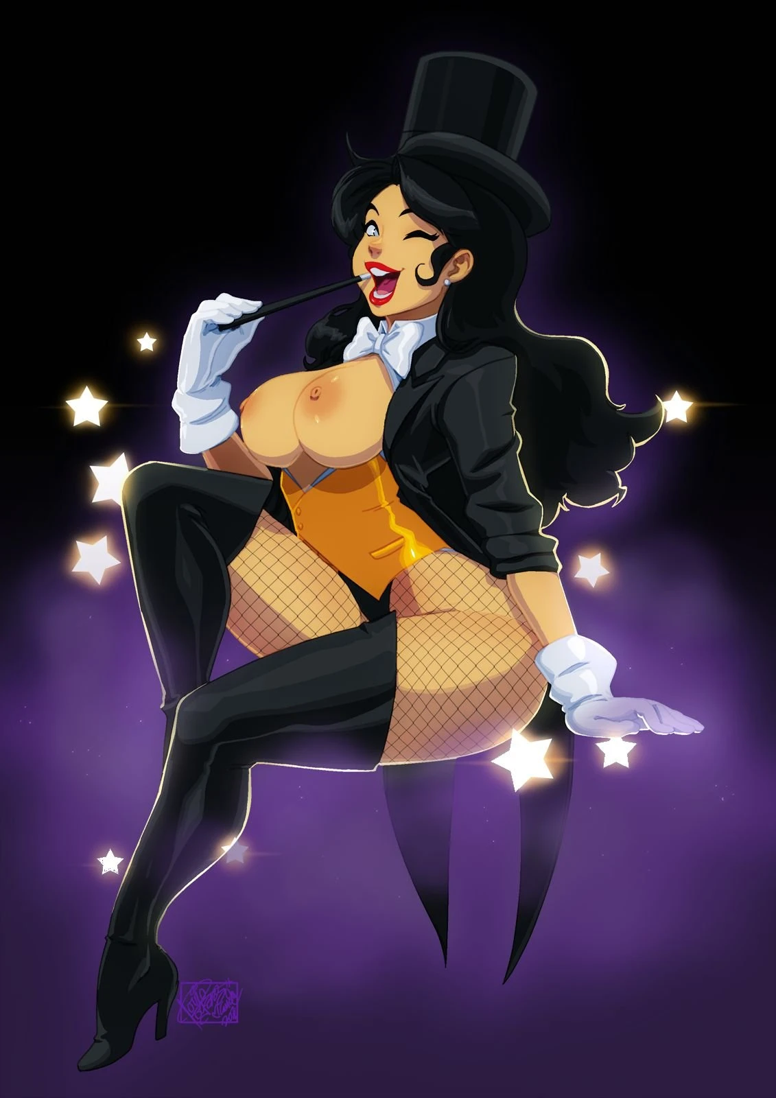 Gotham Girls porn comic picture 13
