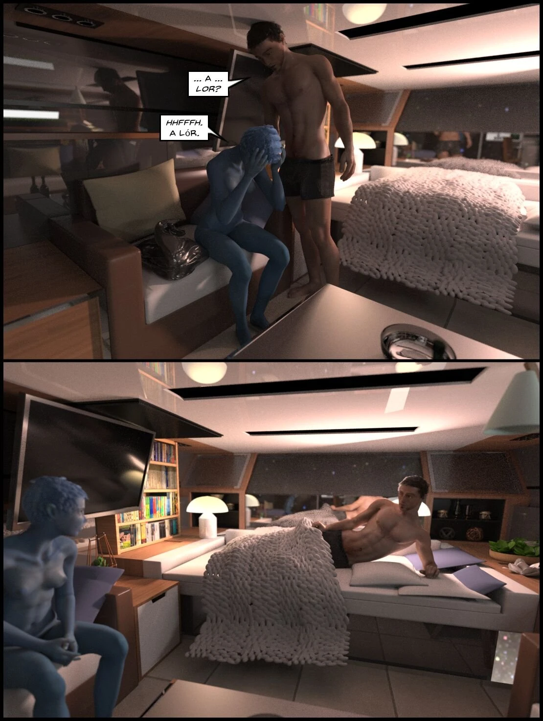 Grace porn comic picture 54