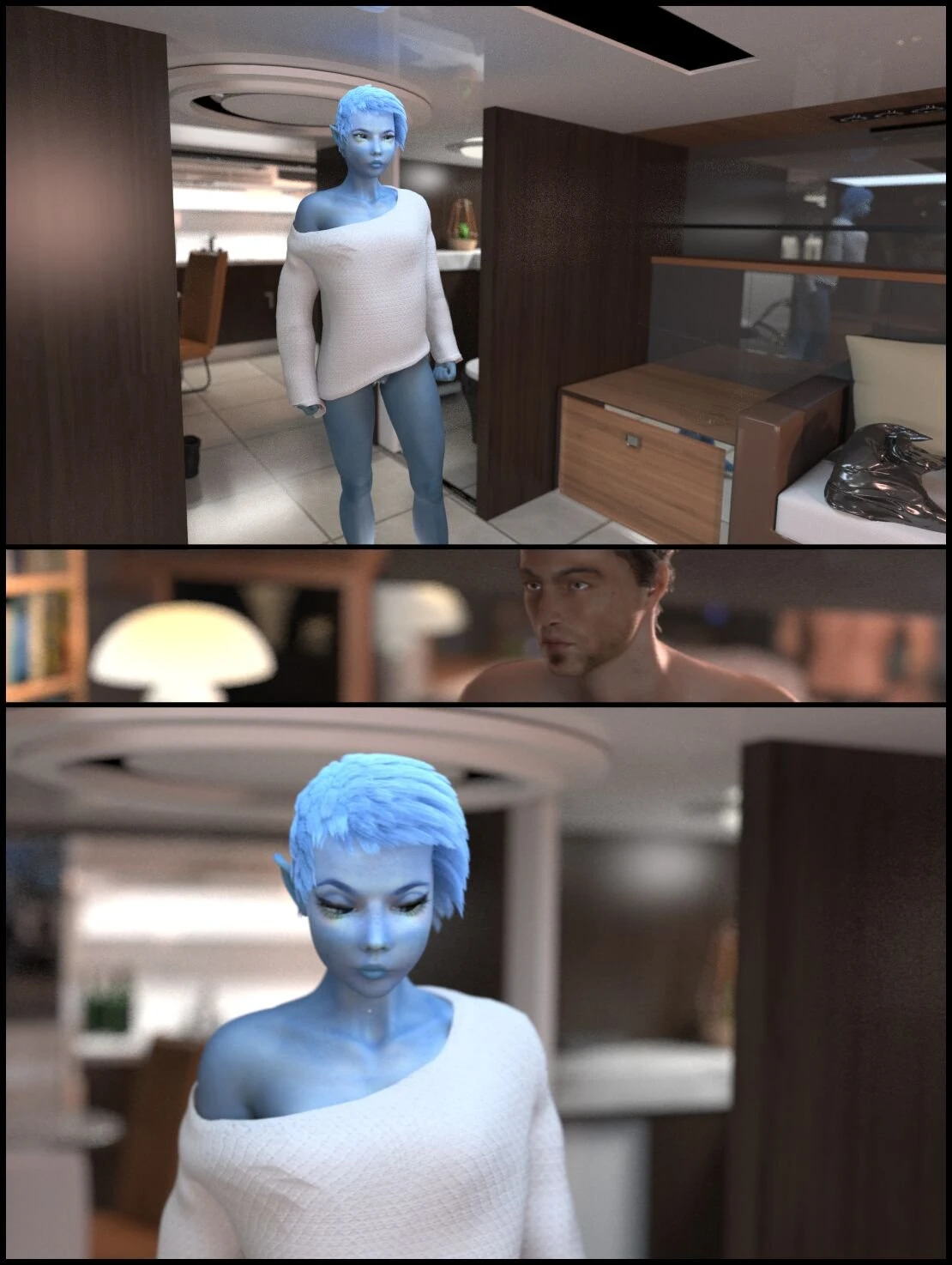 Grace porn comic picture 59