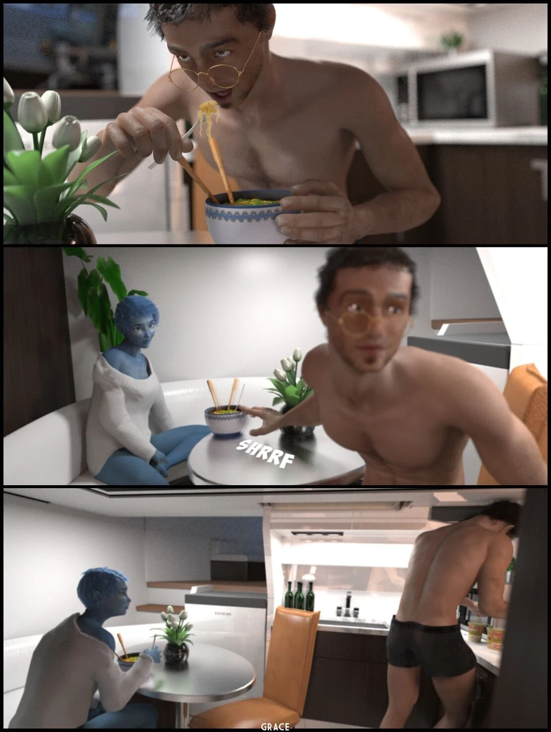 Grace porn comic picture 69