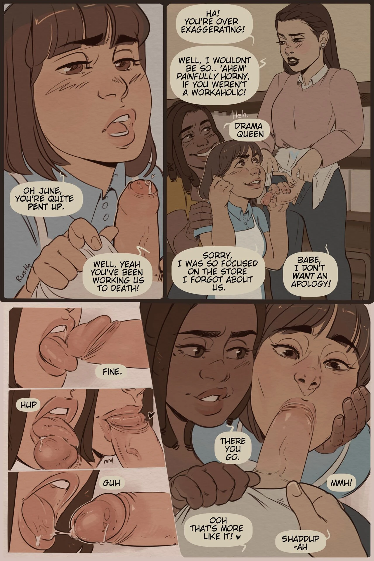 Grand Opening porn comic picture 3