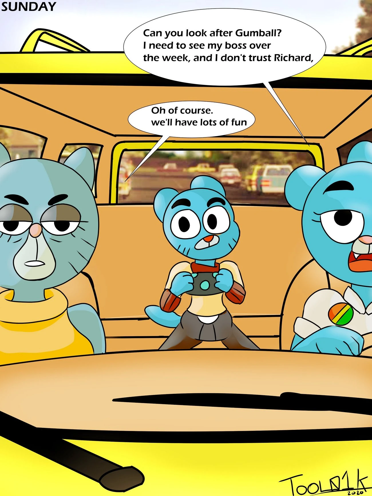 Grandma's Visit porn comic picture 10