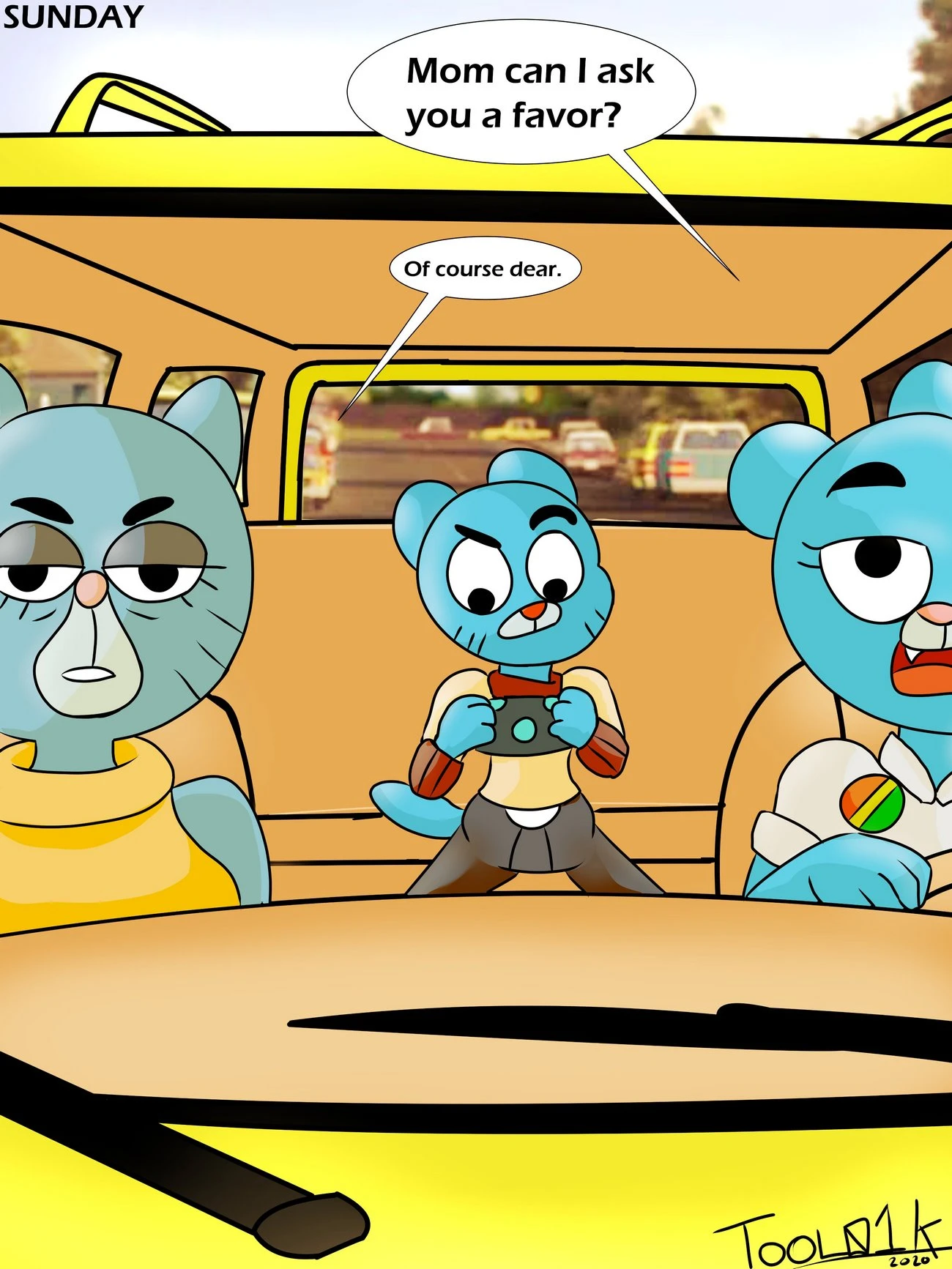 Grandma's Visit porn comic picture 9