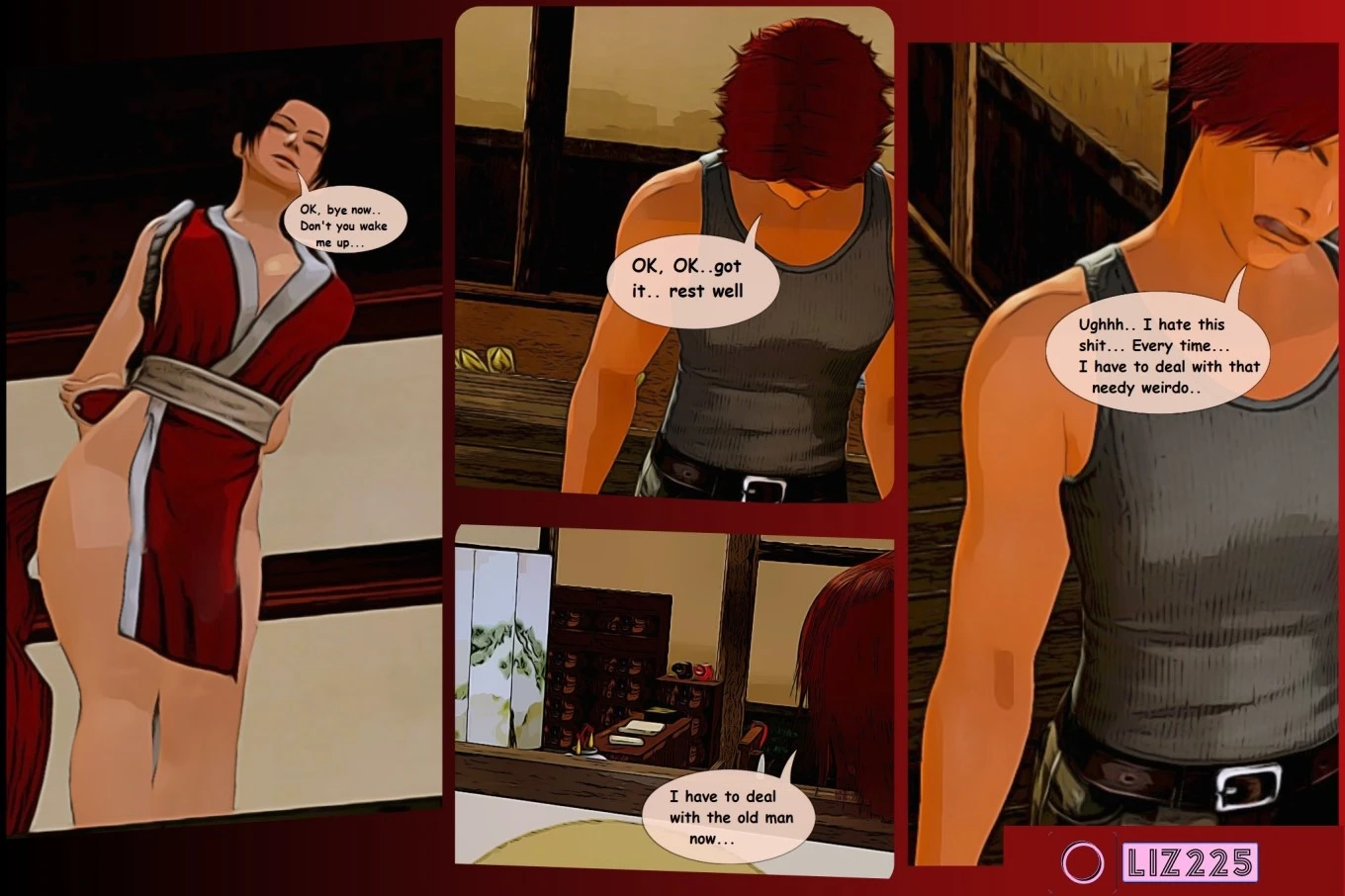 Grandpa's Visit porn comic picture 11