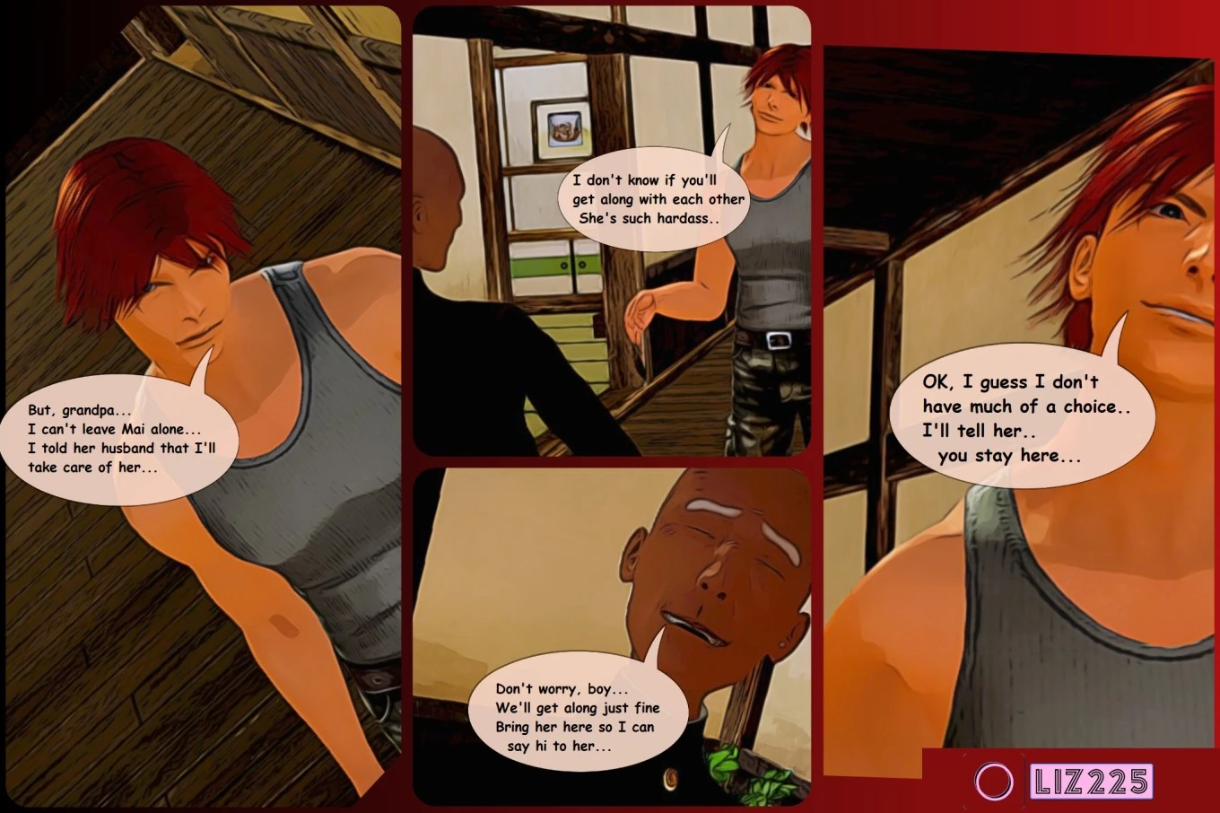 Grandpa's Visit porn comic picture 14