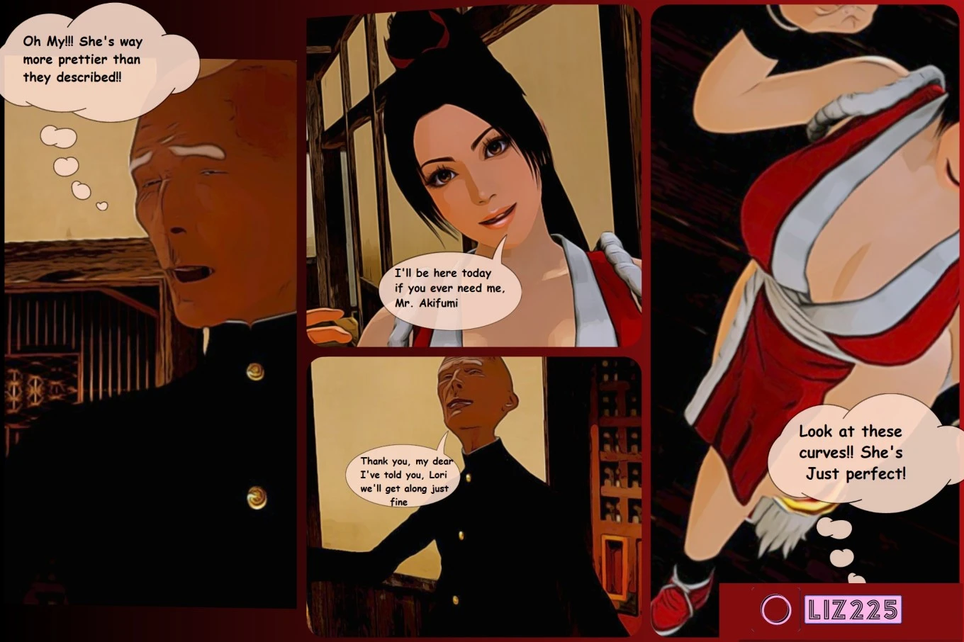 Grandpa's Visit porn comic picture 18